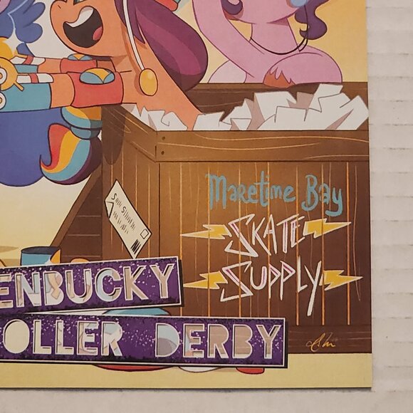 My Little Pony: Kentucky Roller Derby #1B (2024) IDW Publishing, Amy Mebberson - Picture 5 of 12